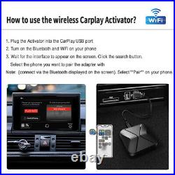 Car OEM Wired 5G WIFI Navigation Player Wireless CarPlay Box Bluetooth Adapter