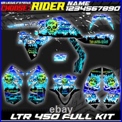 Compatible Suzuki LTR 450 Graphics Stickers Decals Full Kit ATV model SL-CMA