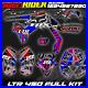 Compatible Suzuki LTR 450 Graphics Stickers Decals Full Kit ATV model SL-FG