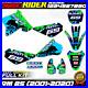 Compatible Suzuki RM 85 2001-2020 Kit Graphics Decals Stickers RM85 model SR-FLU