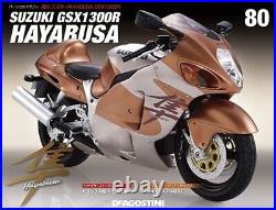 DEAGOSTINI 1/4 HAYABUSA GSX1300R Vol. 01-80 Full Kit New