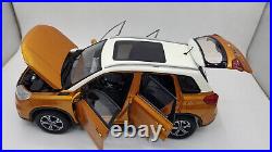 Diecast Model Car 118 Suzuki Vitara Escudo 2016 Orange SUV Alloy Toy Gifts