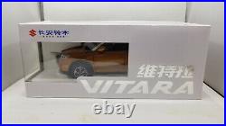 Diecast Model Car 118 Suzuki Vitara Escudo 2016 Orange SUV Alloy Toy Gifts