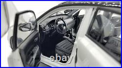 Diecast Model Car 118 Suzuki Vitara Escudo 2016 White SUV Alloy Toy Gifts