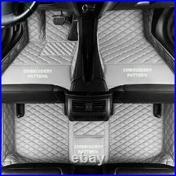 Fit Suzuki SX4 Custom Luxurious Front & Rear Liner Waterproof Car Floor Mats