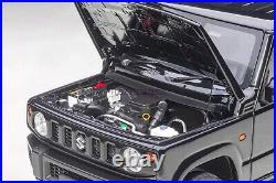 For AUTOART for Suzuki for Jimny (for JB64) black 118 Car Pre-built Model