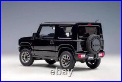 For AUTOART for Suzuki for Jimny (for JB64) black 118 Car Pre-built Model