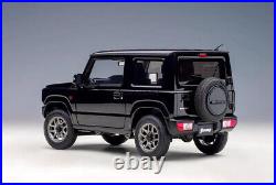 For AUTOART for Suzuki for Jimny (for JB64) black 118 Car Pre-built Model