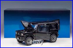 For AUTOART for Suzuki for Jimny (for JB64) black 118 Car Pre-built Model