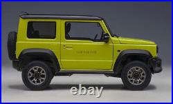 For AUTOART for Suzuki for Jimny (for JB74) yellow 118 Car Pre-built Model