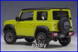 For AUTOART for Suzuki for Jimny (for JB74) yellow 118 Car Pre-built Model