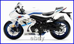 For LCD-MODELS for Suzuki for GSX-R1000 Motorcycle White 112 Pre-built Model