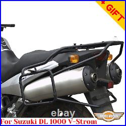 For Suzuki DL 1000 V-Strom rack luggage system side carrier V strom 1000, Bonus