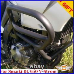 For Suzuki DL 650 V-Strom engine guard Vstrom 650 crash bars (2004-2011), Bonus
