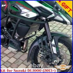 For Suzuki DL1000 V Strom Crash bars Vstrom 1000 Luggage rack system Kit, Bonus