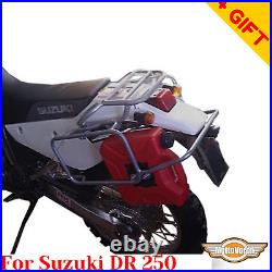 For Suzuki DR 250 Pannier rack Suzuki DR250 Side carriers for additional Gas Can