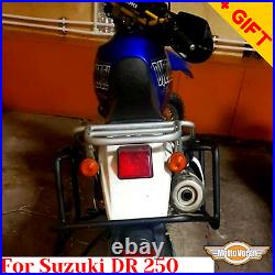 For Suzuki DR 250 Pannier rack Suzuki DR250 Side carriers for additional Gas Can