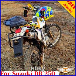 For Suzuki DR250 Luggage rack system DR 250 Pannier rack for soft bags or cases