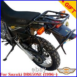 For Suzuki DR650SE Luggage rack system DR 650 SE pannier rack DR650 (96+), Bonus