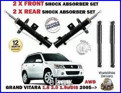 For Suzuki Grand Vitara Awd Model 2005- 2x Front + 2 X Rear Shock Absorber Set