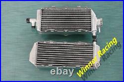 For Suzuki RM125 E28 Model M 1989-1991 2-Strock Aluminum Radiator Left + Right