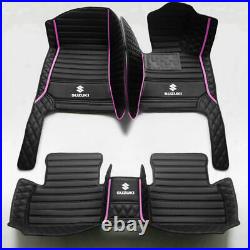 For Suzuki Waterproof Grand Vitara Jimny Kizashi Swift SX4 Luxury Car Floor Mats