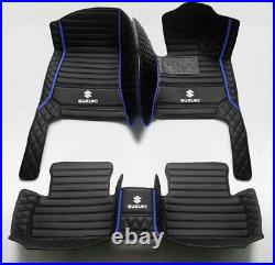 For Suzuki Waterproof Grand Vitara Jimny Kizashi Swift SX4 Luxury Car Floor Mats