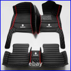 For Suzuki Waterproof Grand Vitara Jimny Kizashi Swift SX4 Luxury Car Floor Mats