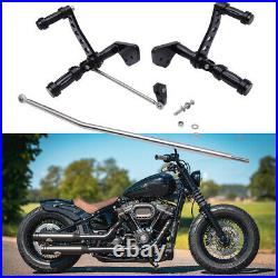 Forward Controls Foot Pegs Kit For Harley FXDB Dyna Super Wide Glide Low Rider