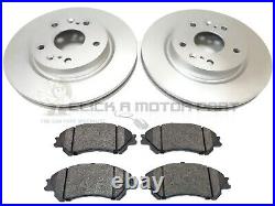 Front 2 Brake Discs & Pads Set New For Suzuki Sx4 S-cross 2012-2019 All Models