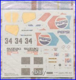Fujimi 112 Scale Pepsi Suzuki RGV-? Motorcycle Plastic Model Kit Unassembled