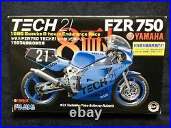 Fujimi Yamaha FZR750 Teck21 1985 Suzuki 8hr Endurance Race 1/12 Model Kit #16434