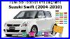 Fuse Box Location And Diagrams Suzuki Swift 2004 2010