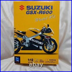 Hard To Obtain Die-Cast Suzuki Gsx-R 600 Model Kit From Japan