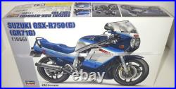 Hasegawa 1/12 Scale Suzuki GSX-R750R (G) 1986 Bike Model Kit from Japan Rare New