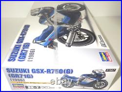 Hasegawa 1/12 Scale Suzuki GSX-R750R (G) 1986 Bike Model Kit from Japan Rare New