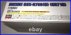 Hasegawa 1/12 Scale Suzuki GSX-R750R (G) 1986 Bike Model Kit from Japan Rare New