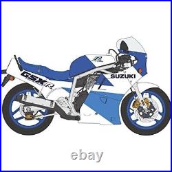 Hasegawa 1/12 Suzuki GSX-R750(H)(GR71G) Blue/White Color Plastic Model 21746 NEW