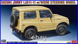 Hasegawa 1/24 Suzuki Jimny (JA11-1 type) w / Wood Steering Plastic Model