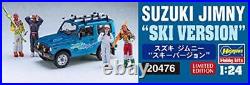 Hasegawa 1/24 Suzuki Jimny Ski Version Plastic Model Kit 20476 NEW from Japan