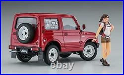 Hasegawa 1/24 Suzuki Jimny w / Camp Girls Figure Plastic Model