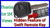 Hidden Features Of Remote Key Of Maruti Suzuki Swift Hindi Rdxautostyling