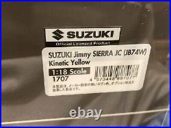 Ignition Model 1/18 IG1707 SUZUKI Jimny SIERRA JC JB74W Kinetic Yellow