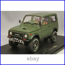 Ignition Model 1/18 Suzuki Jimny (JA11) Minicar Green Star-shaped Wheel Metallic