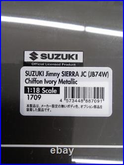 Ignition Model /18 Suzuki Jimny Ja11 Chiffon Ivory 1/18