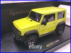 Ignition model 1/18 scale Suzuki Jimny SIERRA JB74W Yellow vehicle with box JPN