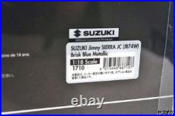 Ignition model Suzuki Jimny Sierra Jc Jb74W 1/18 Mini Car Blue Metallic Ig