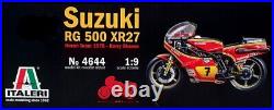 Italeri 1/9 Scale Model Kit 4644 Suzuki RG 500 XR27 Barry Sheene 1978