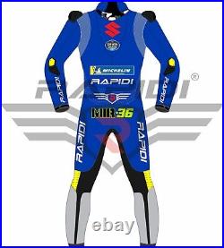 Joan Mir Suzuki Team 2022 Model Motorbike Leather Racing Suit