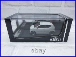 MARK43 Mini Car 1/43 Suzuki Alto Turbo Rs Ha36S Pearl White Model